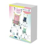 Carucior MINI (in asortiment de 3 culori)-pliere 56cm DeCuevas