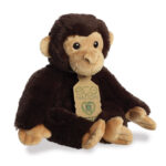 Jucarie plush Eco Nation  Cimpanzeu  24 cm AURORA - imagine 2
