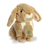 Jucarie plush Eco Nation  Iepure Tan 23 cm AURORA - imagine 3