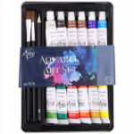 Vopsea aquarel 16 cul. in cutie GRAFIX