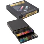 Set creoane 46 buc. In cutie GRAFIX