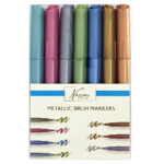 Markere metalizate 7 cul. GRAFIX