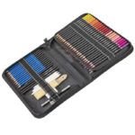 Set 96 piese cu creioane grafit colorate si pentru schite Nassau Fine Art GRAFIX