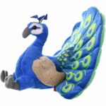 Jucarie de plus Paun 30cm Wild Republic