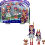 Enchantimals Papusa Danessa cu sora Danneta MATTEL