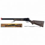 Cowboi Pusca 12 pistoane, 12 cartusi - negru GONHER