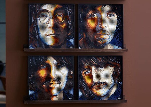 Beatles art lego sale