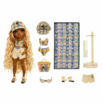 Papusa Rainbow High seria "Pacific Coast" Harper Dune 28 cm (cu accesorii) - imagine 2