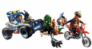Police Off-Road Car with Jewel Thief Playmobil — изображение 2
