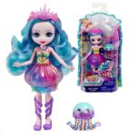 Enchantimals papusa Meduza Jelani si animal de companie Stingly MATTEL