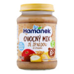 Hamanek piure de fructe cu crupe de spelta 190g