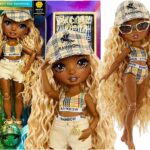 Papusa Rainbow High seria "Pacific Coast" Harper Dune 28 cm (cu accesorii)