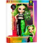 Papusa Rainbow High seria "Junior" - Jade Hunter 23 cm (cu accesorii)