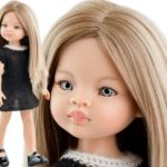 Papusa AMIGA in rohie negru 32сm Paola Reina