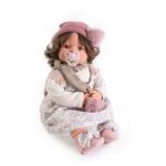 Papusa Beni interactiva 42 cm in Sarafan cu frunzulite Antonio Juan