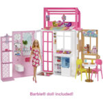 Casa cu mobila Barbie cu papusa MATTEL - imagine 2