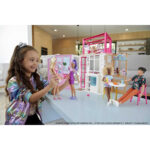 Casa cu mobila Barbie cu papusa MATTEL - imagine 4