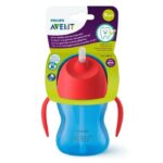 Avent Cana cu pai flexibil Boy 200ml 9m+