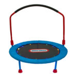 Trambulina cu luminite si maner-suport Little Tikes