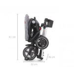 Bicicleta pliabila Nova Air -gri Qplay - imagine 5