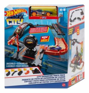 Set joc Pista Hot Wheels Rute de transport pentru oras MATTEL