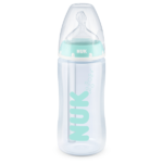Sticluta NUK FC sistem anticolic (plastic) 300ml + tetina silicon (0-6 luni) ( M)