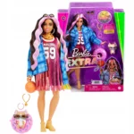 Papusa Barbie Extra in rochie stil baschet MATTEL