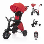 Bicicleta pliabila Nova Air - rosu Qplay