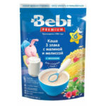 Terci 3 cereale (zmeura si melisa) cu preb. 200g Bebi PREMIUM