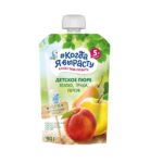 КяВ piure de mere, piersici, pere 90gr