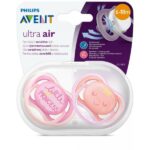 Philips Avent Suzeta ultra air, (pentru maximizarea circulatiei aerului) 6-18 luni