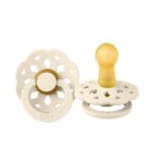 Suzeta din latex Bibs Boheme (0-6 luni) culoarea Ivory