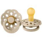 Suzeta din latex Bibs Boheme (6-18 luni) culoarea Vanilla