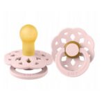 Suzeta din latex Bibs Boheme (6-18 luni) culoarea Blossom