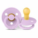 Suzeta din latex Bibs Colour (0-6 luni) culoarea Violet Sky