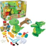 Set de joaca Dino la dentist cu plastilina NICE