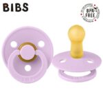 Suzeta din latex Bibs Colour (6-18 luni) culoarea Violet Sky