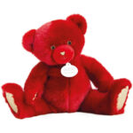 Jucarie plus Ursulet rosu 37 cm DOUDOU