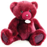 Jucarie plus Ursulet bordo 30 cm DOUDOU