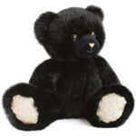 Jucarie plus Ursulet negru 37 cm DOUDOU