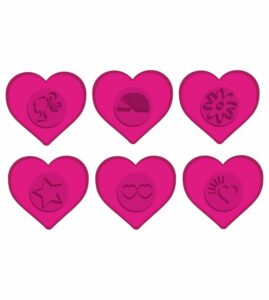 Plastelina Barbie in forma inima LISCIANI - imagine 2