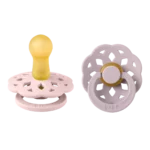 Suzete  Bibs Boheme 2-Pack  Dusty Liliac & Blossom