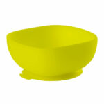 Bol pentru bebelusi din silicon verde Beaba