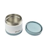 Termos pentru mancare cu o gura larga Stainless Steel Portion 500 ml albastr. Beaba