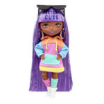 Barbie® Extra Mini in moda si accesorii, cu suport pentru papusi MATTEL - imagine 4