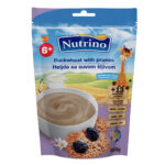 Terci NUTRINO hrisca cu lapte si prune uscate 200g (6 luni)