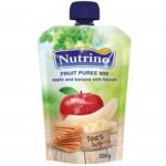 Piure NUTRINO mere, banane si biscuiti 220g