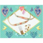 Set de creare bijuterii Miyuki and Hearts DJECO