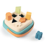 LS.GREEN SHAPE SORTER BASKET