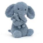 Elefant cu bebelus , 24 cm
